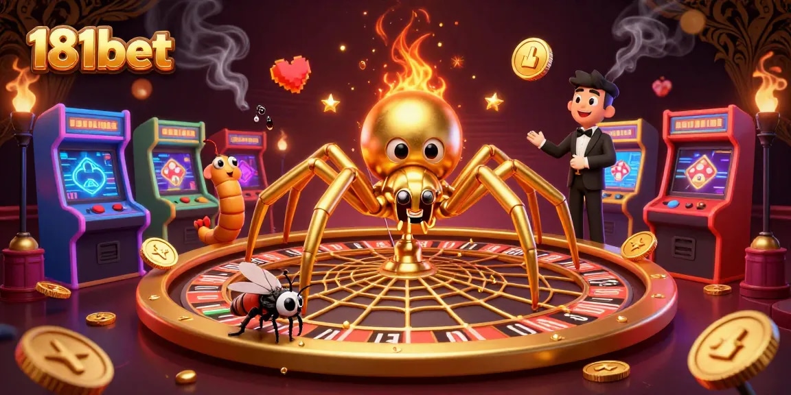 Engage in thrilling bets at 181bet's captivating casino with vibrant gaming visuals and dynamic elements.