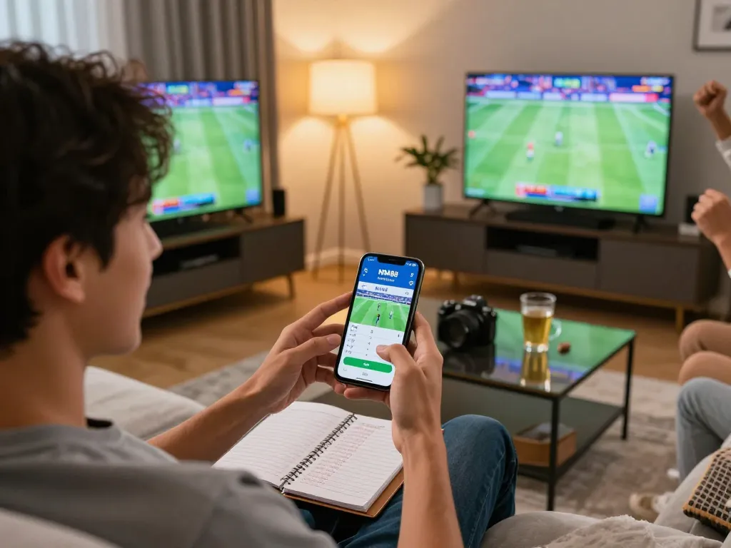 Engaging sports betting experience on the MM88 app with live games and friends.