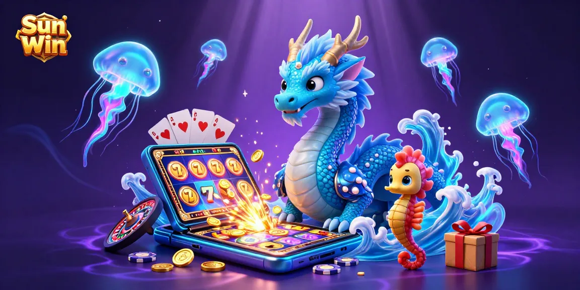 Play exciting slot games at Sun Win with immersive characters and vibrant casino elements.